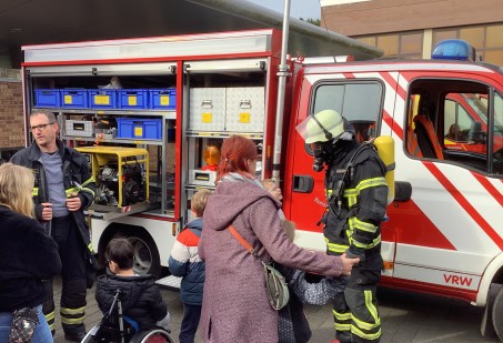 Die Ausstattung des Feuerwehrautos