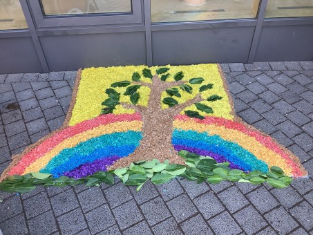 Fronleichnam Teppich