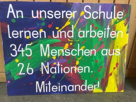Foto eines Plaketes