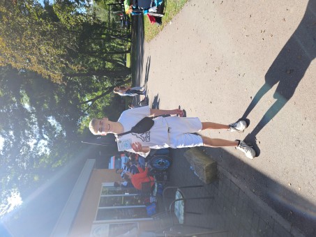 SchülerInnen der LVR Irena Sendler Schule beim Lebenslauf 2025